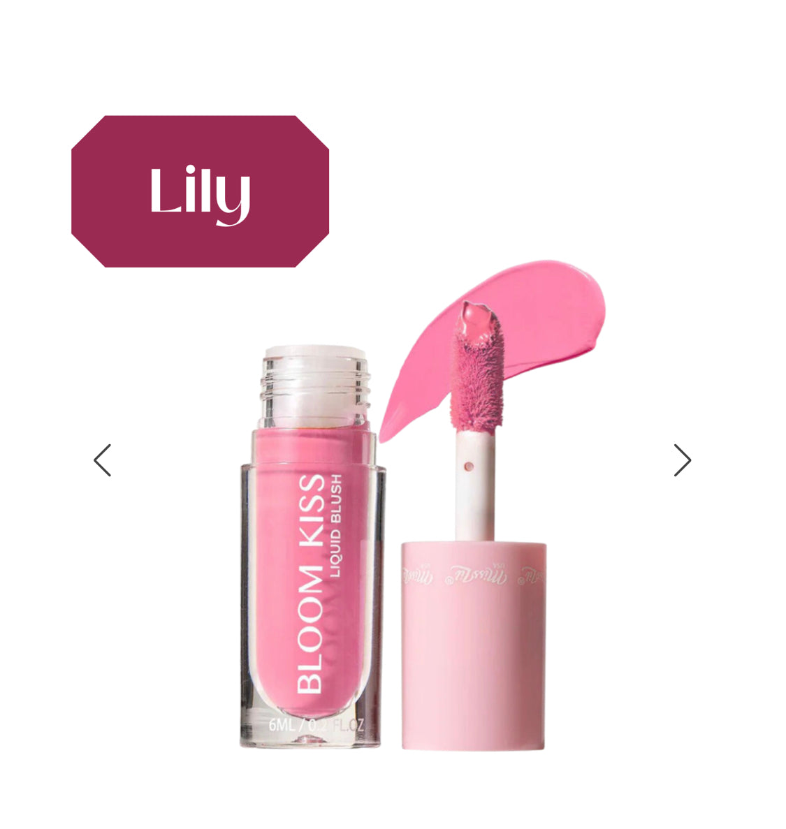 Miss Lil Bloom Kiss Liquid Blush